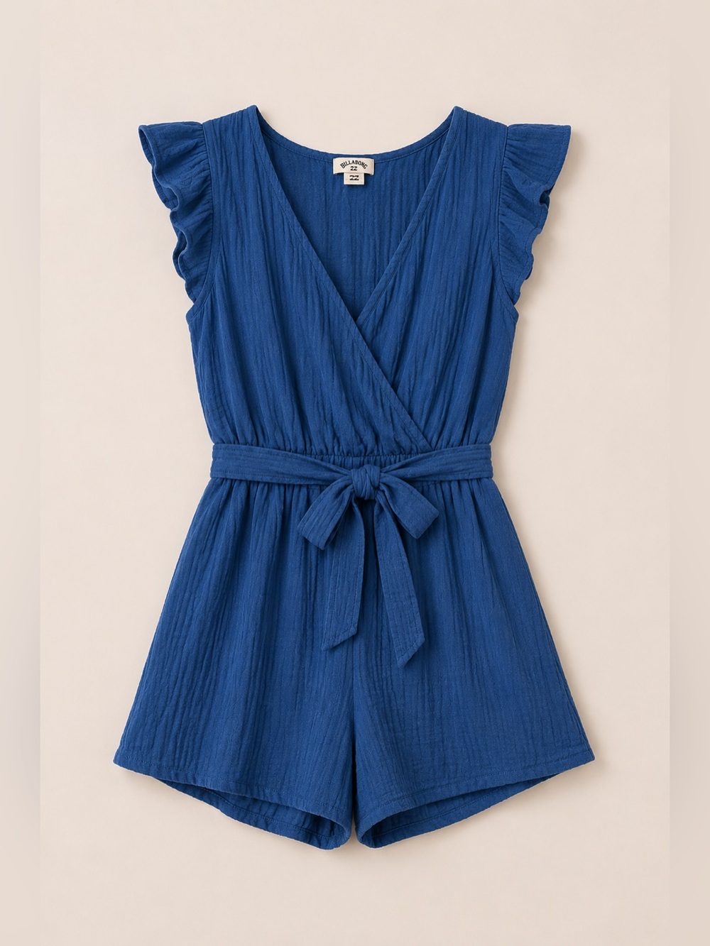 Blue billabong romper size medium